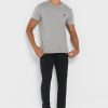 T-shirts ras du cou essentiels Ralph Lauren gris pour hommes