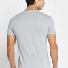 T-shirts ras du cou gris avec logo Ralph Lauren pour homme T-shirts ras du cou gris avec logo Ralph Lauren pour homme