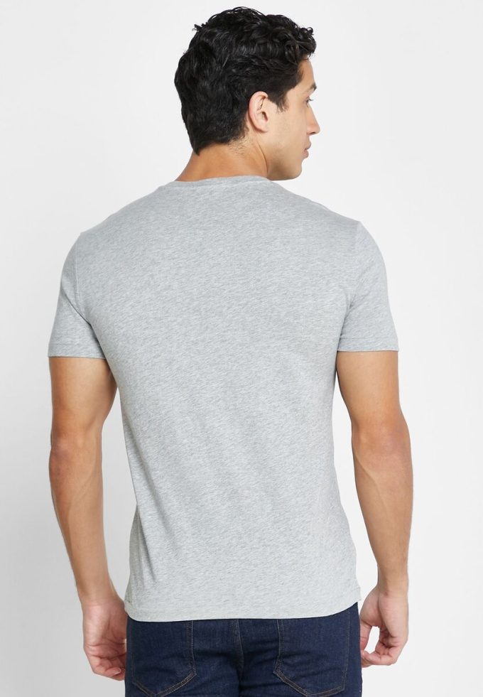 T-shirts ras du cou gris avec logo Ralph Lauren pour homme T-shirts ras du cou gris avec logo Ralph Lauren pour homme