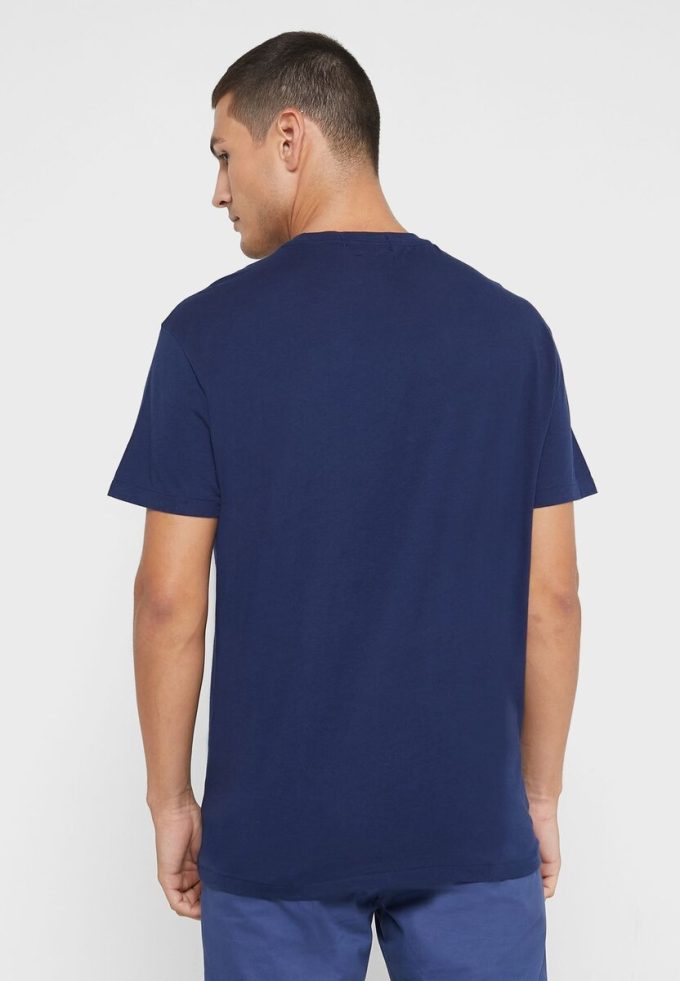 T-shirts ras du cou imprimés bleu marine Ralph Lauren pour homme