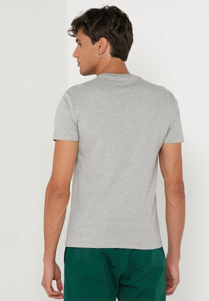 T-shirts ras du cou imprimés gris Ralph Lauren pour hommes