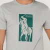 T-shirts ras du cou imprimés gris Ralph Lauren pour hommes