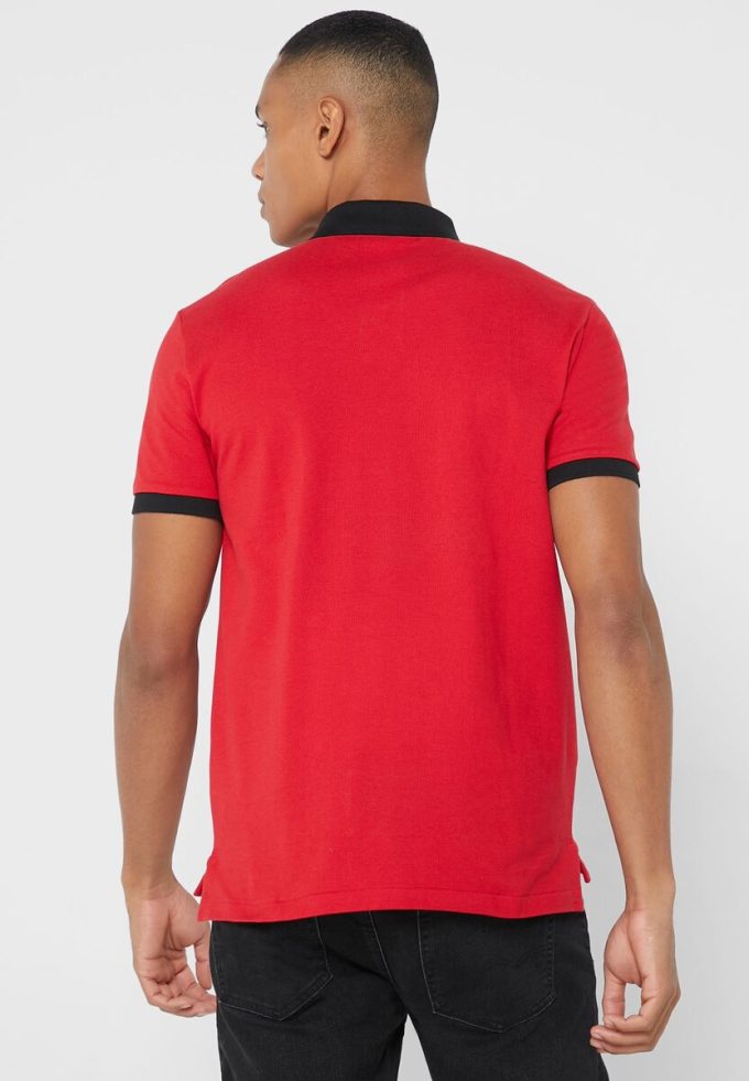 T-shirts rouges essentiels Ralph Lauren pour hommes