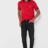 T-shirts rouges essentiels Ralph Lauren pour hommes