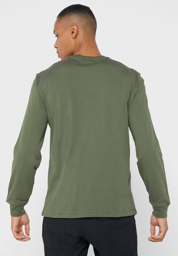 T-shirts verts à col rond et imprimé graphique Ralph Lauren pour hommes T-shirts verts à col rond et imprimé graphique Ralph Lauren pour hommes