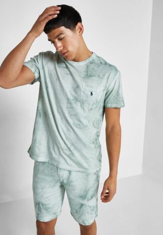 t shirts verts col rond imprims ralph lauren pour hommes 1 330x476 - T-shirts verts &agrave; col rond imprim&eacute;s Ralph Lauren pour hommes