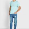 T-shirts verts à col rond Ralph Lauren Essential pour hommes T-shirts verts à col rond Ralph Lauren Essential pour hommes