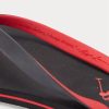 Tongs noires/rouges pour hommes Ralph Lauren Bolt Pony Tongs noires/rouges pour hommes Ralph Lauren Bolt Pony