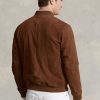 Vestes aviateur en daim marron Ralph Lauren pour hommes