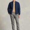Vestes aviateur matelassées bleues Ralph Lauren pour hommes