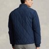 Vestes aviateur matelassées bleues Ralph Lauren pour hommes