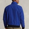 Vestes bleues à manches raglan Ralph Lauren pour hommes Vestes bleues à manches raglan Ralph Lauren pour hommes