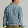 Vestes camionneur en jean Ralph Lauren pour hommes Vestes camionneur en jean Ralph Lauren pour hommes