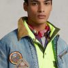 Vestes camionneur en jean Ralph Lauren pour hommes Vestes camionneur en jean Ralph Lauren pour hommes