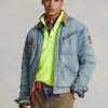 Vestes camionneur en jean Ralph Lauren pour hommes Vestes camionneur en jean Ralph Lauren pour hommes