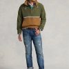 Vestes à capuche imperméables et pliables multicolores marron pour homme Ralph Lauren