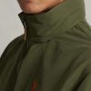 Vestes à capuche imperméables et pliables multicolores marron pour homme Ralph Lauren