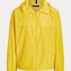 Vestes à capuche imperméables jaunes Ralph Lauren pour hommes Vestes à capuche imperméables jaunes Ralph Lauren pour hommes