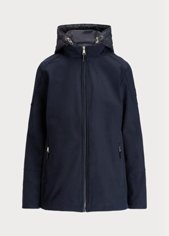 Vestes à capuche Ralph Lauren bleu marine pour femmes