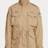 Vestes de campagne emblématiques Ralph Lauren kaki pour hommes