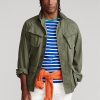 Vestes de costume utilitaires extensibles Ripstop Ralph Lauren Olive pour hommes