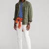 Vestes de costume utilitaires extensibles Ripstop Ralph Lauren Olive pour hommes