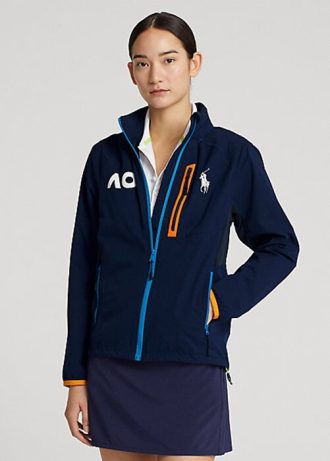 Vestes de ramasseur de balles Ralph Lauren bleu marine pour femme pour l&rsquo;Open d&rsquo;Australie