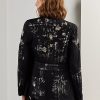Vestes en denim noir ornées Bacall pour femmes de Ralph Lauren Vestes en denim noir ornées Bacall pour femmes de Ralph Lauren
