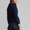 Vestes en jersey indigo matelassé bleu marine Ralph Lauren pour femme Vestes en jersey indigo matelassé bleu marine Ralph Lauren pour femme