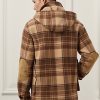 Vestes en laine à carreaux Nichols de Ralph Lauren pour homme marron Vestes en laine à carreaux Nichols de Ralph Lauren pour homme marron
