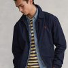 Vestes en popeline bleu marine Ralph Lauren Bayport pour homme Vestes en popeline bleu marine Ralph Lauren Bayport pour homme