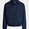 Vestes en popeline bleu marine Ralph Lauren Bayport pour homme Vestes en popeline bleu marine Ralph Lauren Bayport pour homme