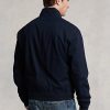 Vestes en sergé de coton bleu marine Ralph Lauren pour homme Vestes en sergé de coton bleu marine Ralph Lauren pour homme