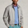 Vestes en sergé de coton gris pour hommes Ralph Lauren