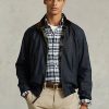 Vestes en toile cirée bleu marine Ralph Lauren pour homme Vestes en toile cirée bleu marine Ralph Lauren pour homme