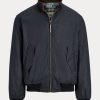 Vestes en toile cirée bleu marine Ralph Lauren pour homme Vestes en toile cirée bleu marine Ralph Lauren pour homme