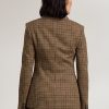Vestes en tweed à carreaux Donaldson de Ralph Lauren pour femmes marron Vestes en tweed à carreaux Donaldson de Ralph Lauren pour femmes marron