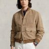 Vestes en tweed mélangé lin marron Ralph Lauren pour homme Vestes en tweed mélangé lin marron Ralph Lauren pour homme