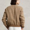 Vestes en tweed mélangé lin marron Ralph Lauren pour homme Vestes en tweed mélangé lin marron Ralph Lauren pour homme