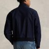 Vestes graphiques Ralph Lauren bleu marine pour hommes Vestes graphiques Ralph Lauren bleu marine pour hommes