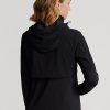 Vestes hybrides à capuche pliables noires Ralph Lauren pour femmes Vestes hybrides à capuche pliables noires Ralph Lauren pour femmes