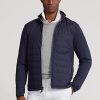 Vestes hybrides à col montant bleu marine Ralph Lauren pour homme Vestes hybrides à col montant bleu marine Ralph Lauren pour homme