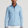 Vestes hybrides à col montant bleues pour hommes Ralph Lauren Vestes hybrides à col montant bleues pour hommes Ralph Lauren