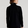 Vestes hybrides entièrement zippées Ralph Lauren noires pour femmes