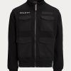 Vestes hybrides imperméables noires Ralph Lauren pour hommes Vestes hybrides imperméables noires Ralph Lauren pour hommes