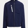 Vestes imperméables bleu marine Ralph Lauren pour hommes Vestes imperméables bleu marine Ralph Lauren pour hommes