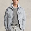 Vestes imperméables grises Ralph Lauren pour hommes Vestes imperméables grises Ralph Lauren pour hommes
