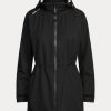 Vestes imperméables noires Ralph Lauren pour femmes Vestes imperméables noires Ralph Lauren pour femmes