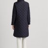 Vestes longues matelassées bleu marine Ralph Lauren pour femme Vestes longues matelassées bleu marine Ralph Lauren pour femme