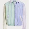 Vestes Oxford rayées multicolores pour hommes Ralph Lauren Bayport